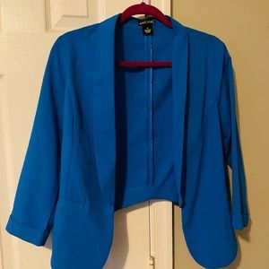 Blue blazer